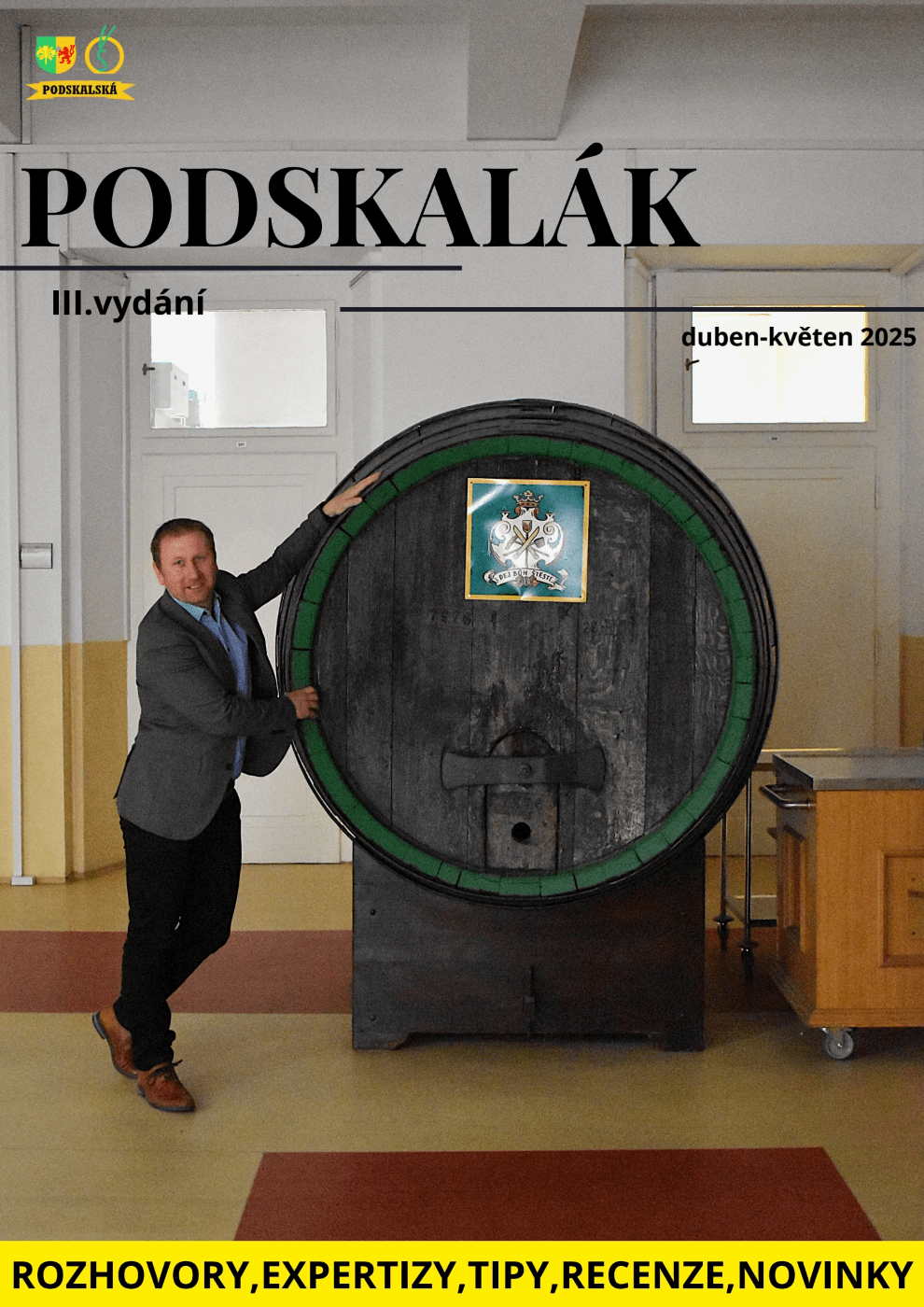 Třetí vydání časopisu Podskalák